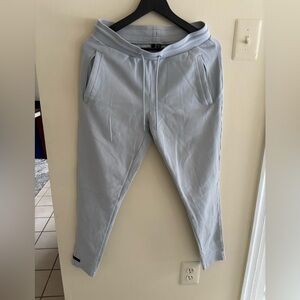 Alphabet Men's icy blue color Jogger Pants